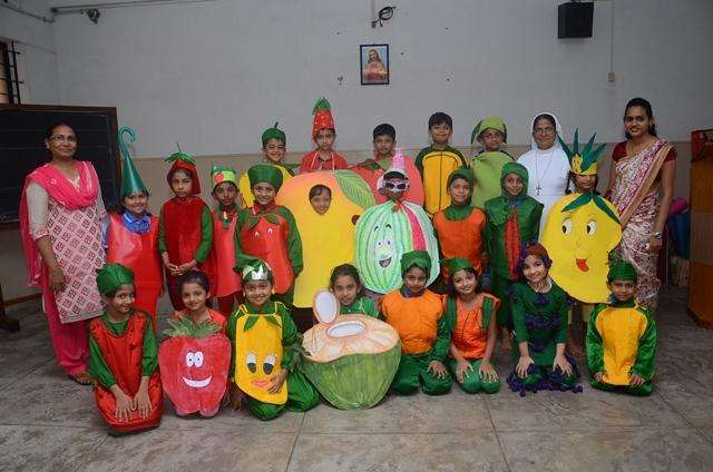 Green Unisex Fruit Kids Fancy Dress Costume at Rs 184 in New Delhi | ID:  2853190466888