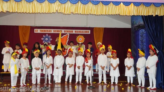 Kindergarten Celebrates Karnataka Rajyotsava