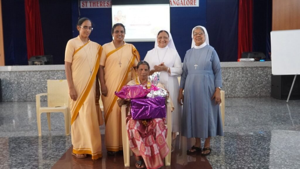 FAREWELL AND SUPERANNUATION CEREMONY OF MRS YAMUNA AT ST THERESA’S SCHOOL