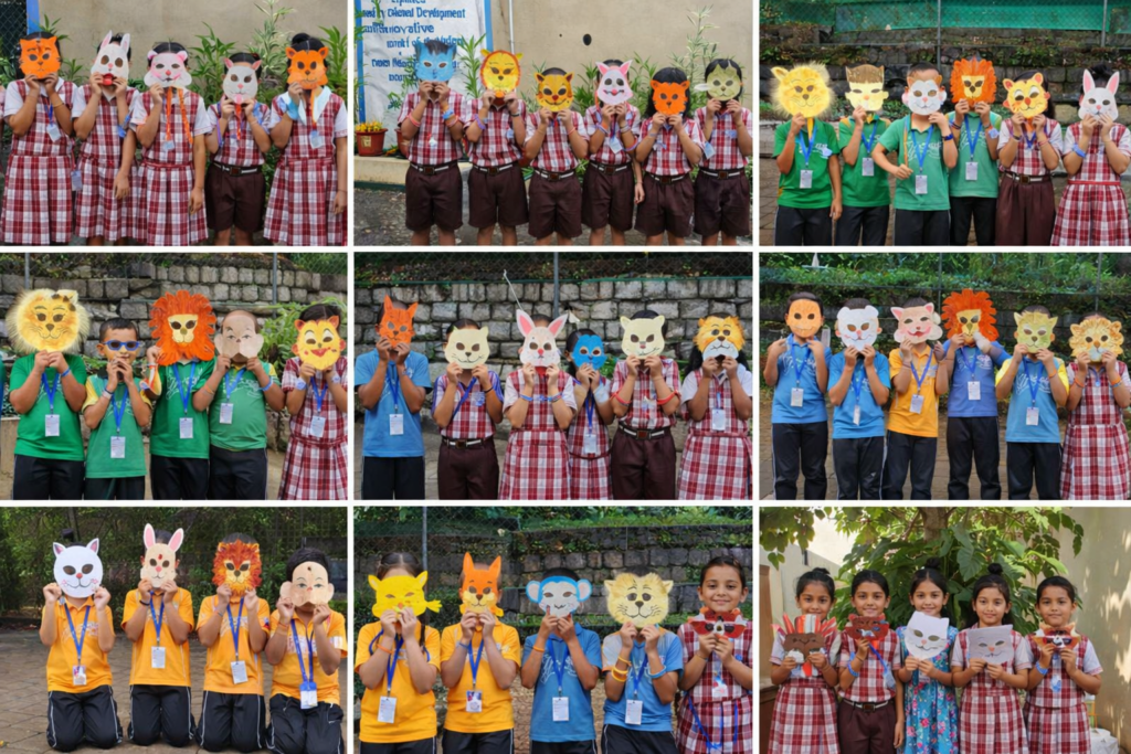 St. Theresa’s School Unleashes Creativity with ‘Jungle Mask Magic’ Competition