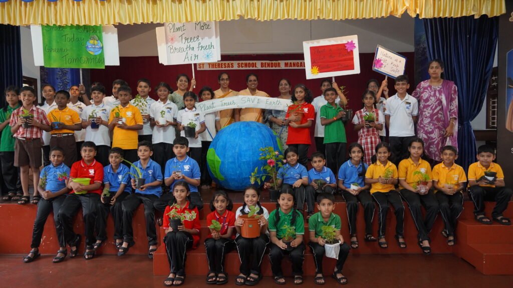 St. Theresa’s School Celebrates World Environment Day with ‘Sapling Sparkle’ Herbal and Medicinal Plant Initiative