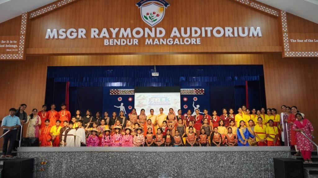 St. Theresa’s School Hosts Inter-House Folk Dance Competition