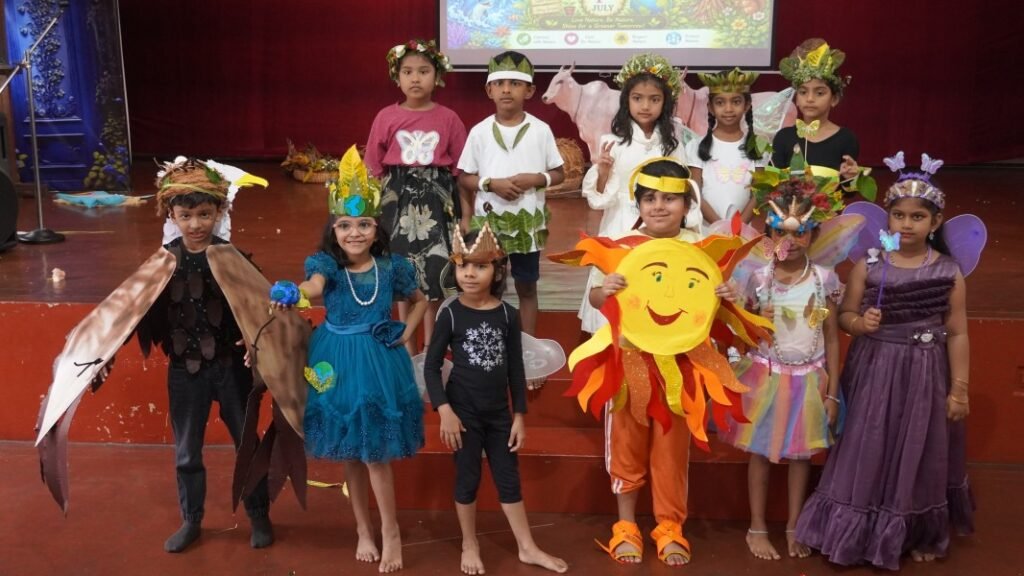 St. Theresa’s School, Bendur Celebrates Little King & Queen of Nature