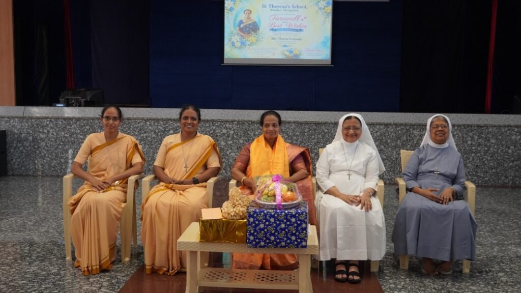 St Theresa’s School Bids a Heartfelt Farewell to Mrs Theresa Fernandes on Her Retirement
