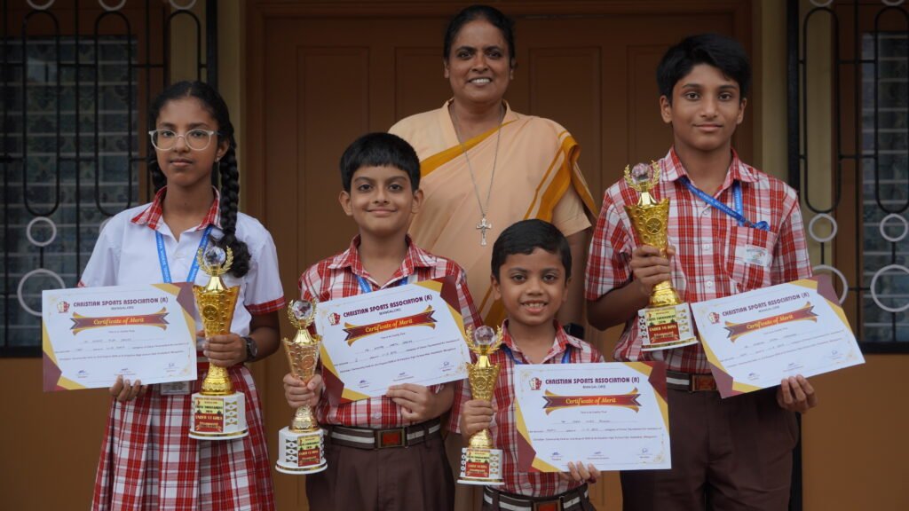 Heartiest congratulations to our young chess champions