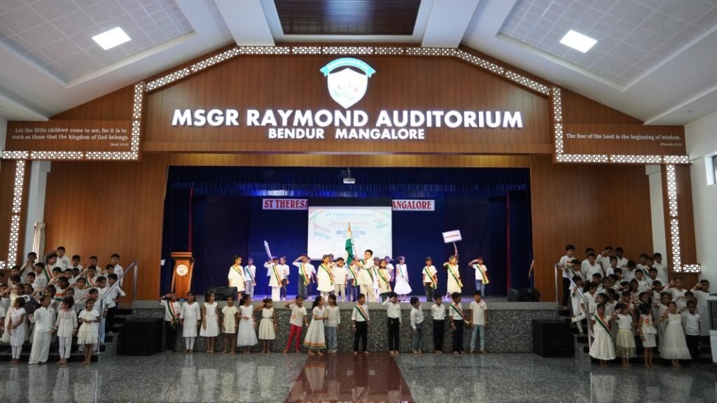 Independence Day Celebration at St. Theresa’s School by the Primary Students