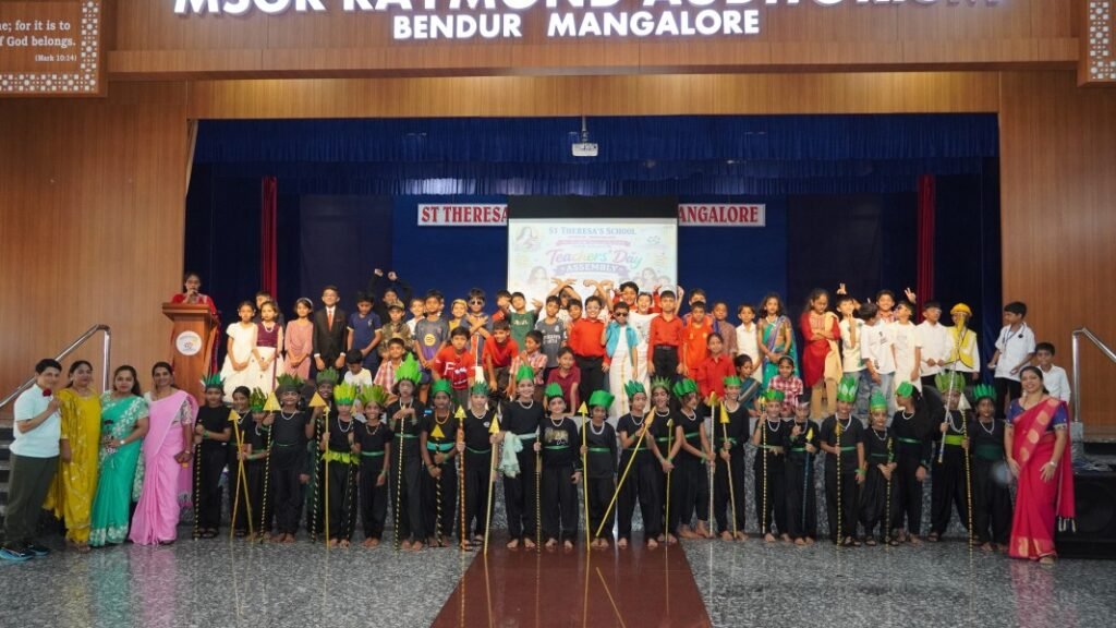 Teachers’ Day Celebration by the Primary students of St Theresa’s School: