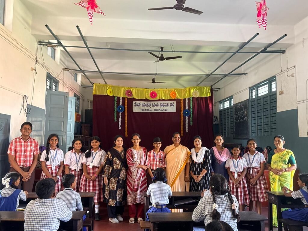 Social Outreach Programme at St Theresa’s School in honour of Patron’s Day :